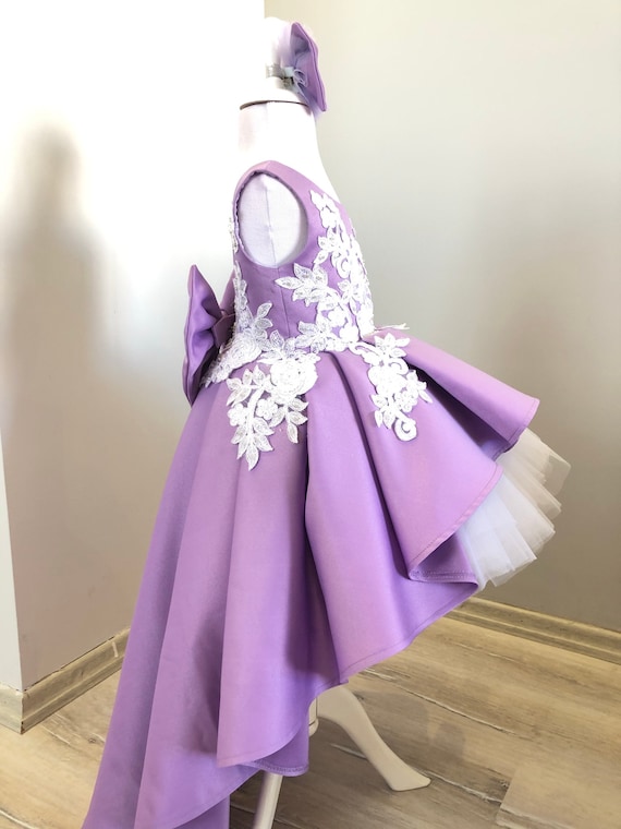 Vestido bajo lila vestido de graduación lila vestido - Etsy México