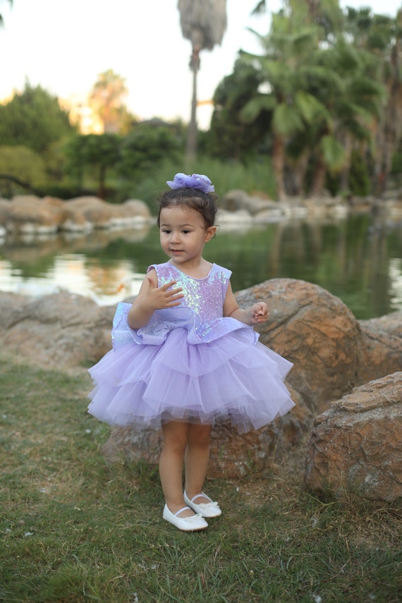 Lavender Tutu Dress Girls Dress Girl Dress Boho -