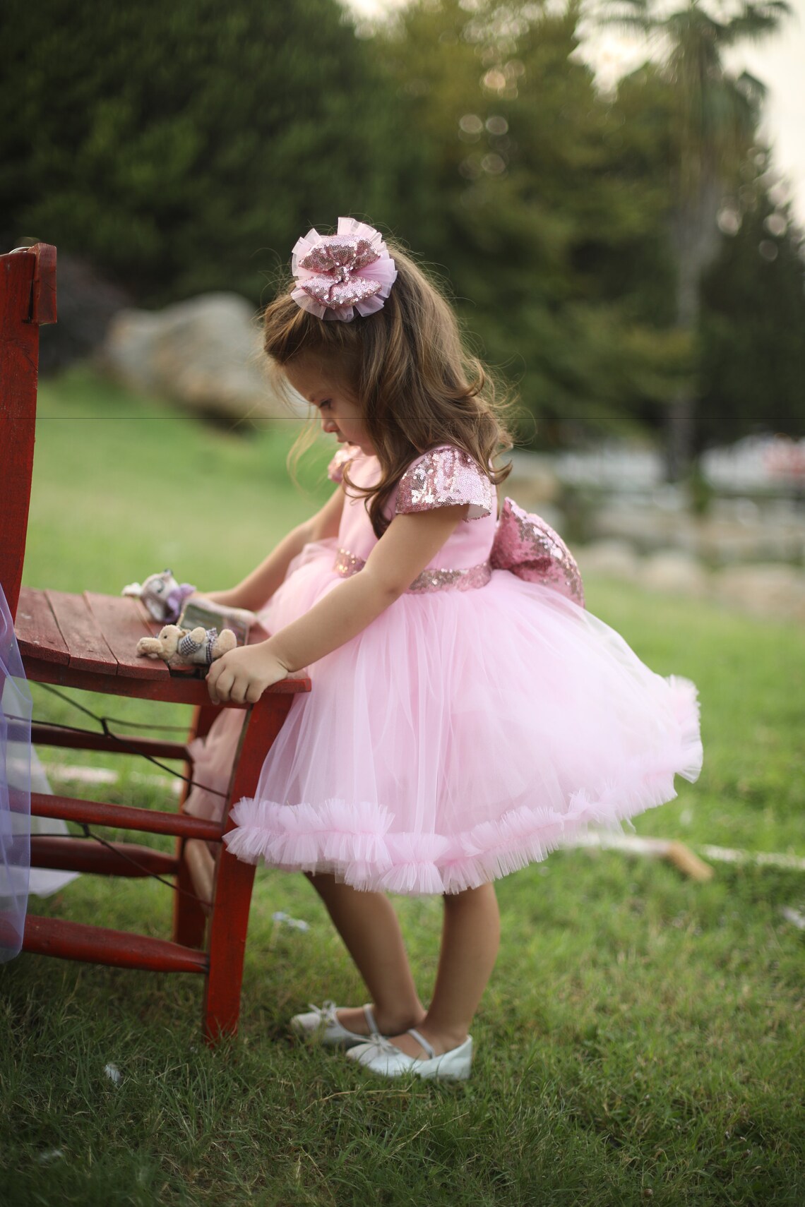 Blush Baby Girl Dress Blush Pink Tutu Dress for Kids Pink Etsy