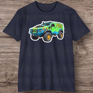 Camiseta Mystery Machine Armored Carrier: Homens Perigosos