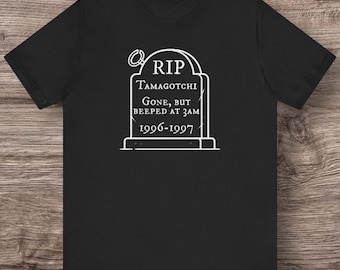 Lustiges Tamagotchi Gedenk T-Shirt: 90er Jahre Nostalgie Geschenk
