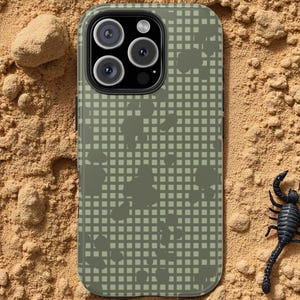 Coque de portable résistante Desert Night camouflage, camouflage DNC, cadeau pour lui