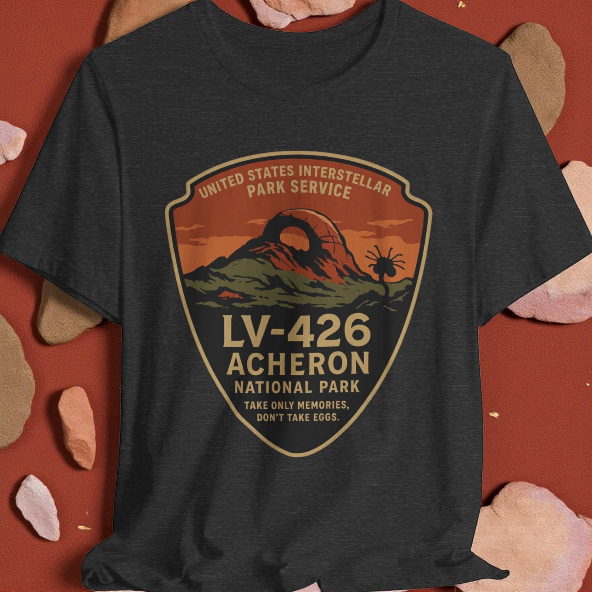 Aliens LV-426 T-shirt: Acheron National Park Retro Sci-fi Tee