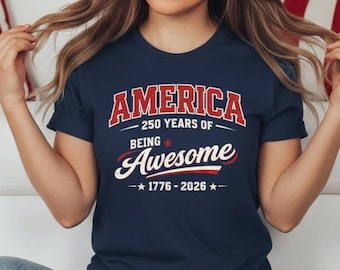 アメリカ建国250周年 レトロヴィンテージ グラフィックTシャツ | 1776-2026 愛国的自由
