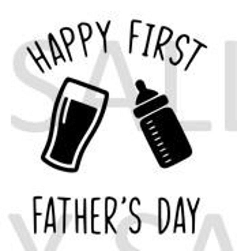 Download First Father's Day SVG for Cricut/Silhouette | Etsy