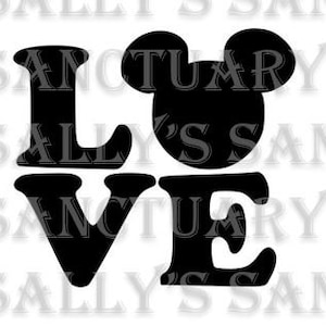 Love micckey valentine svg for DIY cricut/silhouette shirts and accessories baby valentine svg