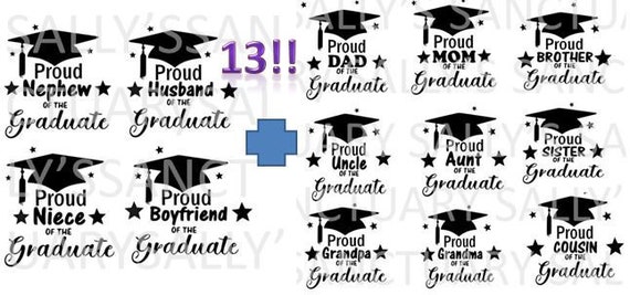 Download Proud Family Graduation Svg Bundle Includes Etsy PSD Mockup Templates