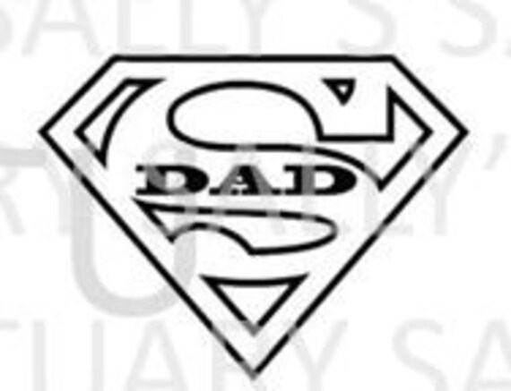 Download Father S Day Super Dad Svg For Cricut Silhouette Etsy