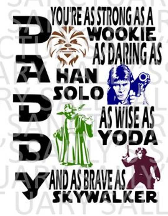 Download Star Wars Dad Father S Day Svg For Cricut Silhouette Etsy