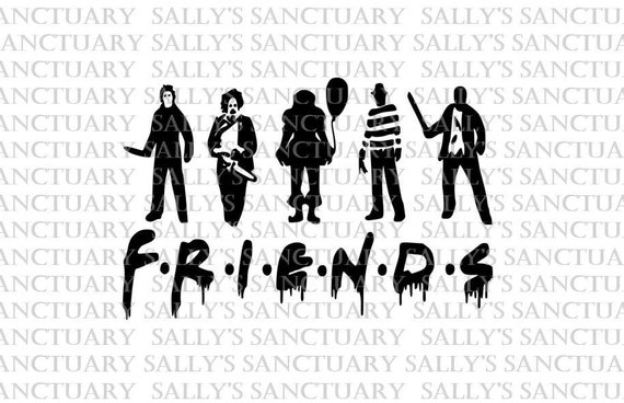 Download Horror Friends Halloween Svg For Cricut Silhouette Diy Shirt Etsy