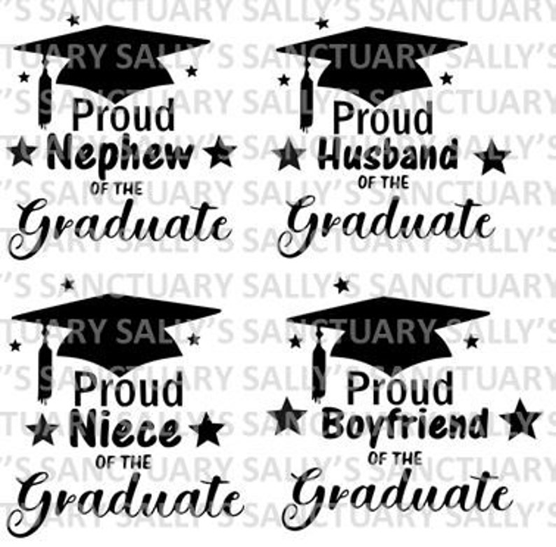 Download Proud Family Graduation SVG Bundle includes | Etsy