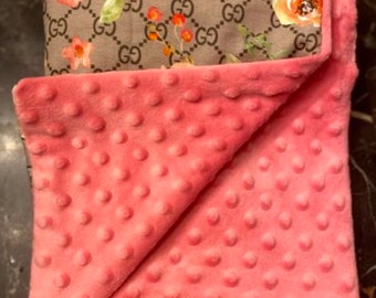 gucci baby blanket pink