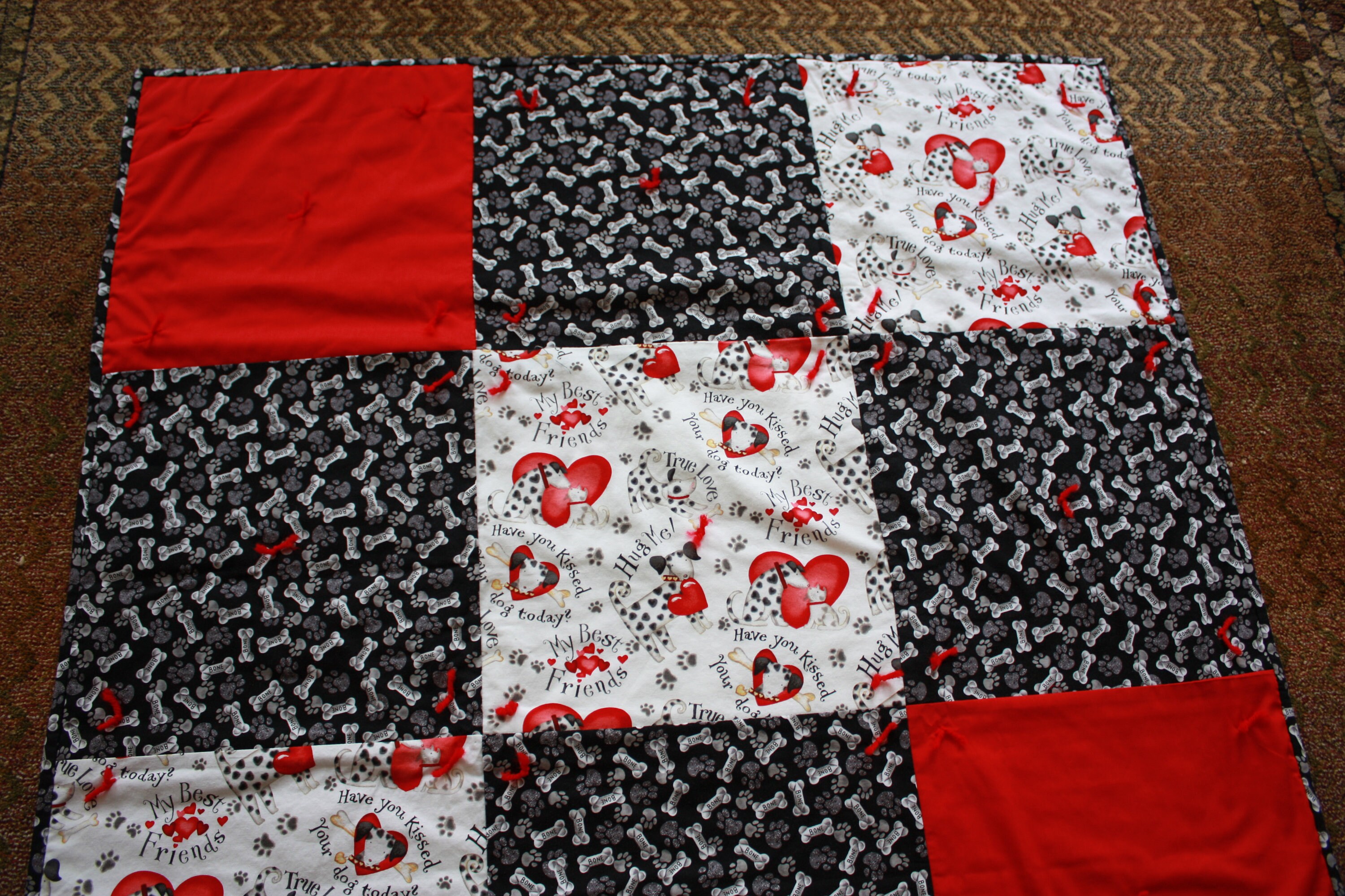 Pet Blanket Large dog Lover Handmade Valentine Etsy UK