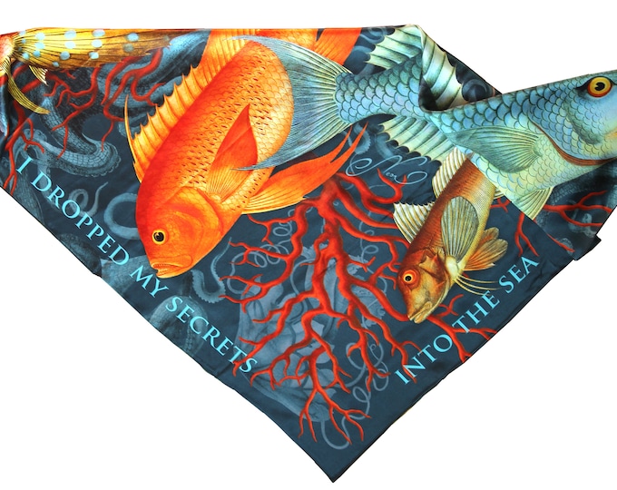 “Secrets” Silk Scarf