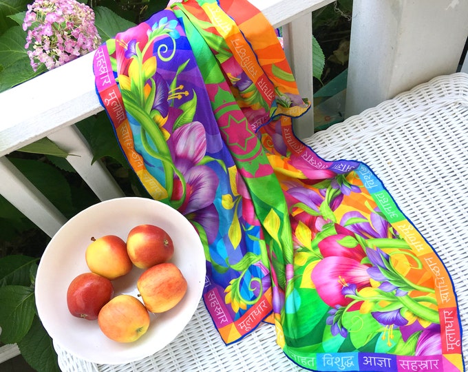 "Chakras" Silk Scarf