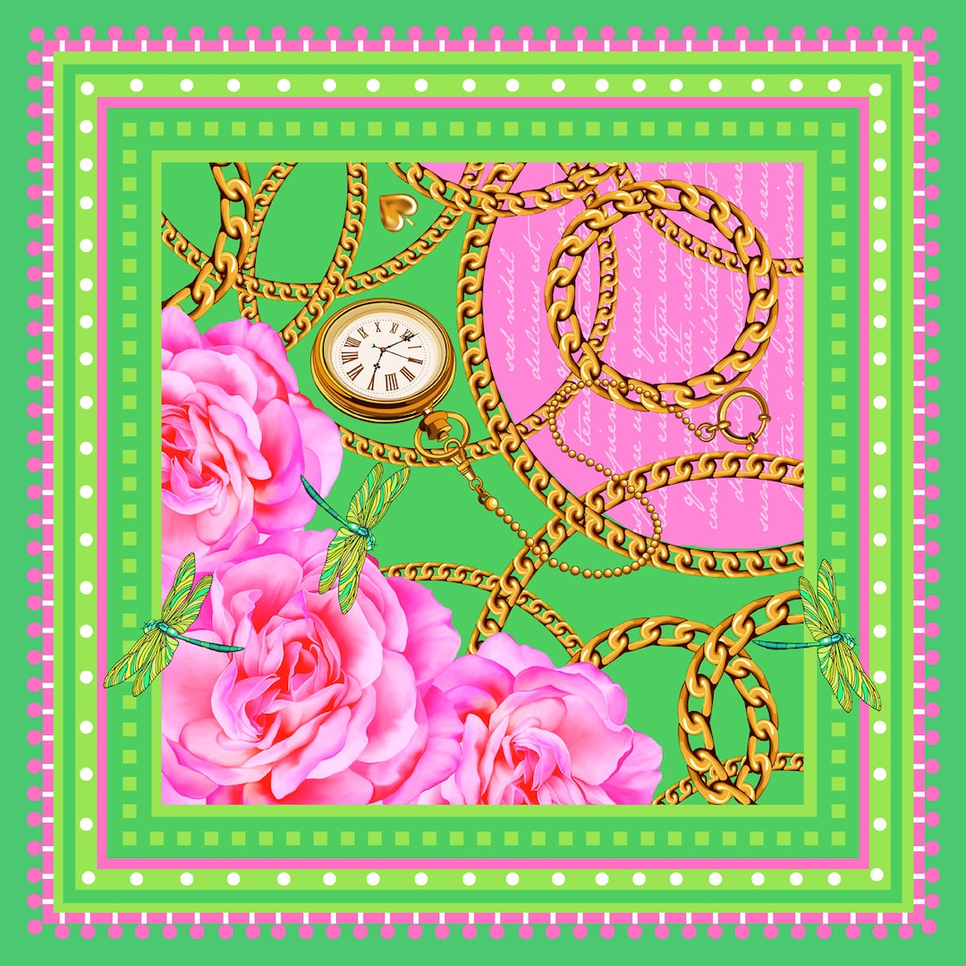 ＊韓国＊［FRAGFARM］Butterfly Needle Flower Scarf Set T 3C FRAAS Poppy Floral Cotton Silk Wrap – FRAAS US