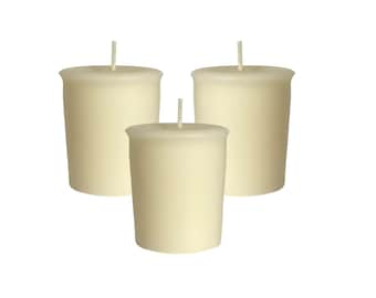 Hand-Made 15-Hour Scented Votive Candles (Set of 9) made with Essential Oils and Natural wax. Votive Collection - Made in USA