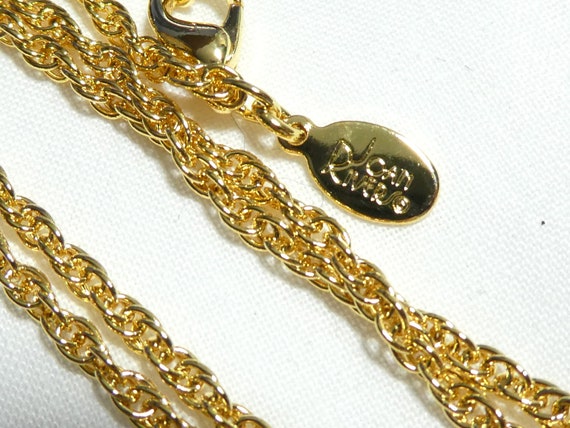 Joan Rivers 24ct Gold Plated Chain Faberge Inspir… - image 7