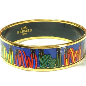 Hermes Enamel Bracelet Etsy Ireland