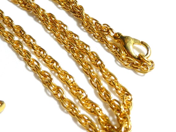 Beautiful Suzanne Bjontegard Gold Plated Rope Cha… - image 10