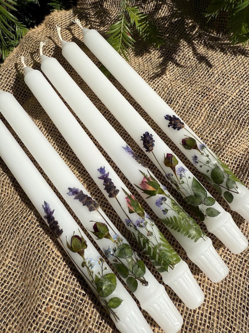 Wolfatthedoorcreates Taper Candles