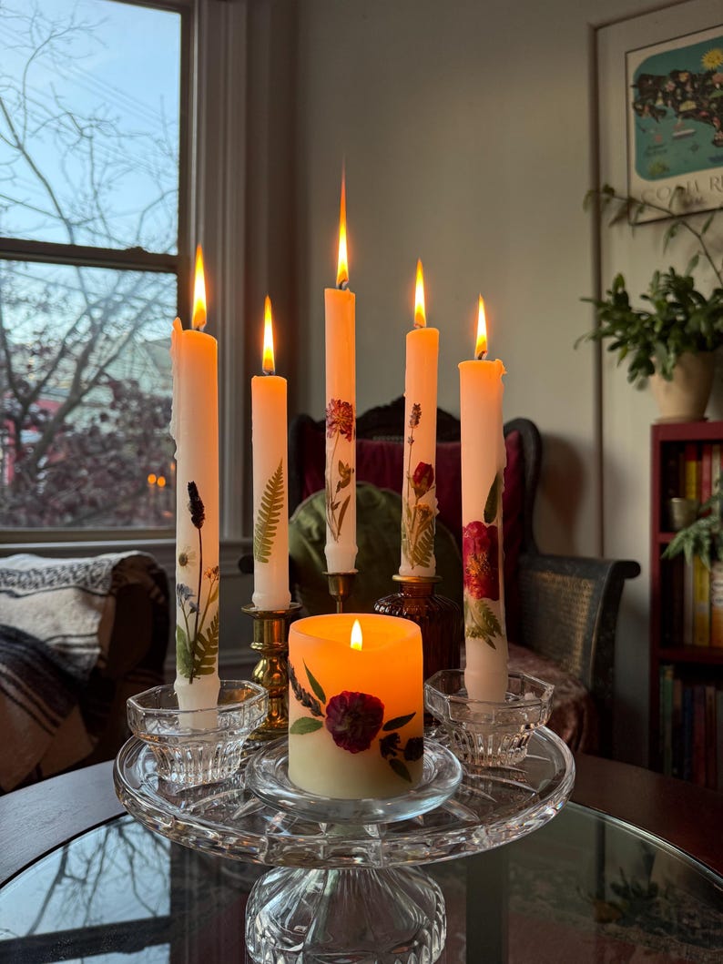 Wolfatthedoorcreates Taper Candles