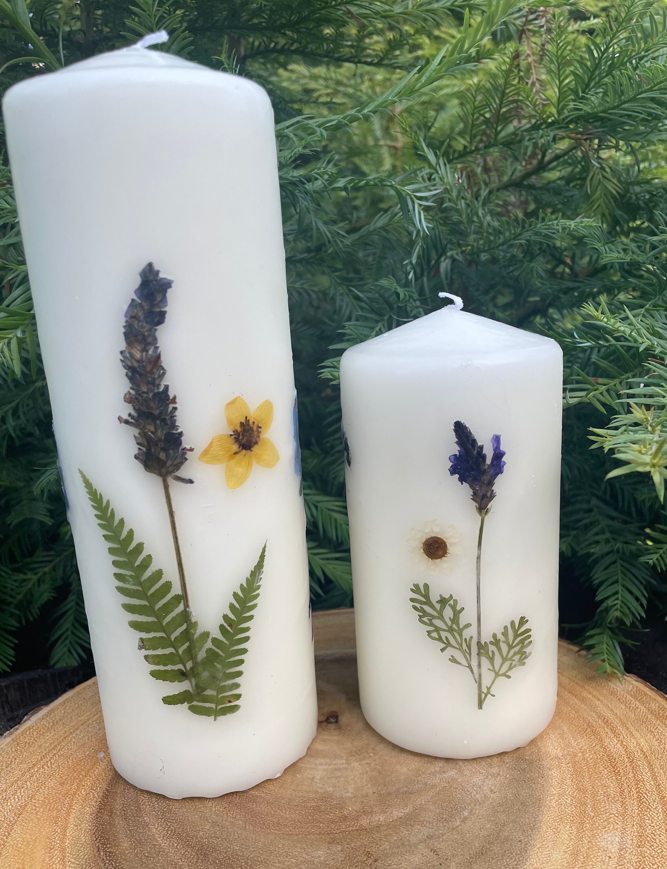 Wonderful DIY Decorate Candles With Dry Flowers