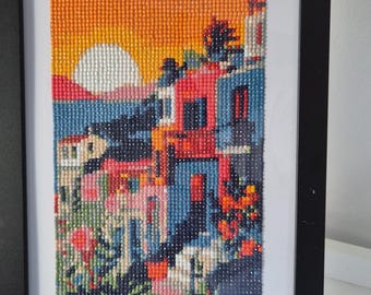 Holiday vibes Diamond art picture