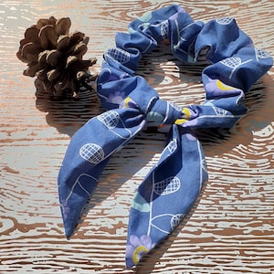 Large Bunny Ear Scrunchies, Gifts for Her, Hair Ties
