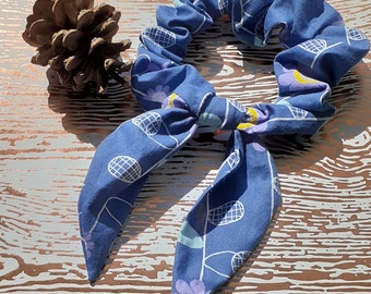 Large Bunny Ear Scrunchies, Gifts for Her, Hair Ties