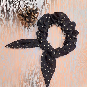 Large Bunny Ear Scrunchies, Gifts for Her, Hair Ties