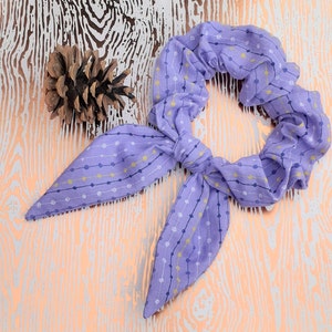 Large Bunny Ear Scrunchies, Gifts for Her, Hair Ties