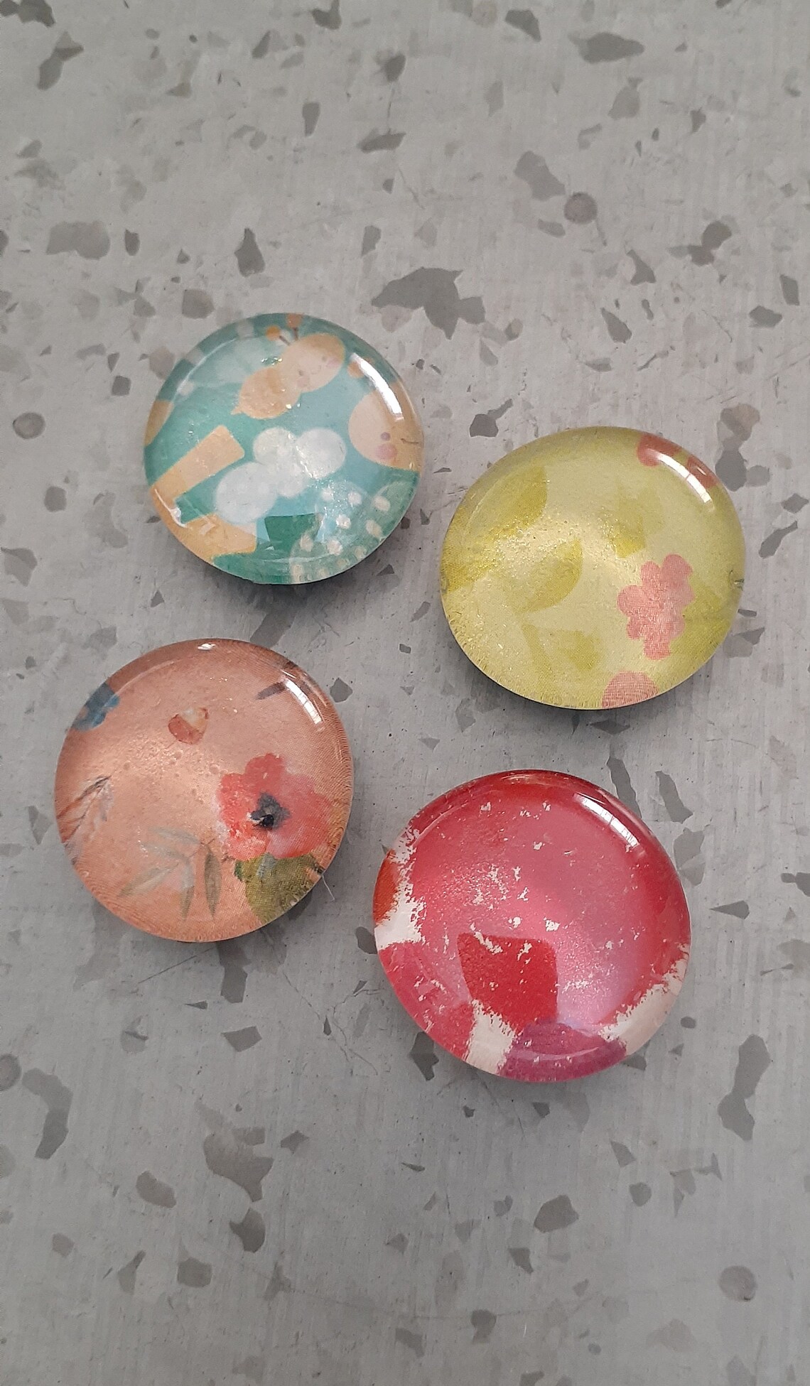 Decorative Glass Fridge Organization for Etsy