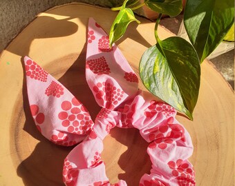 Large Bunny Ear Scrunchies, Gifts for Her, Hair Ties