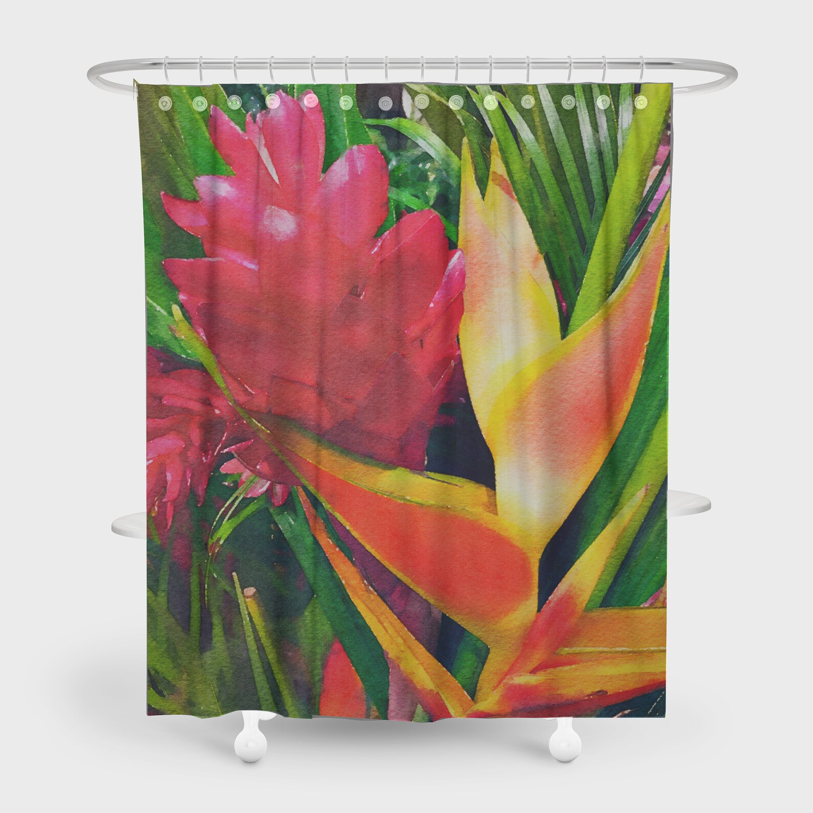 Tropical Flowers Wall Decor, Flower Wall Decor, Flower Wall Art, Floral