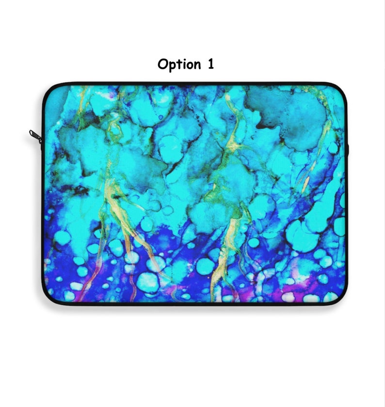 Mermaid Lightning Laptop Sleeve Personalization Available Back to School Laptop Cover