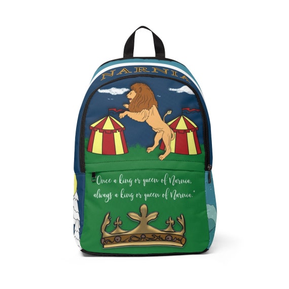 lion book bag