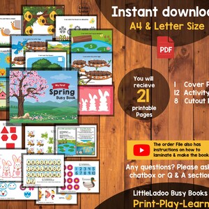 Preschool curriculum, learning binder, toddler learning folder
