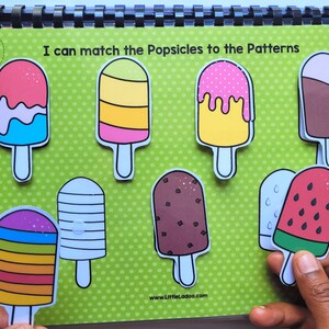 Summer Busy Book Printable, Toddler Learning Binder, Toddler Busy binder, File Folder Games , Preschool Activity Book, Printable Quiet book image 2