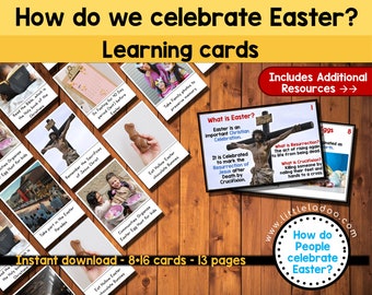 Easter learning cards