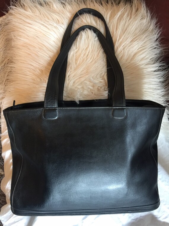 vintage black coach bag