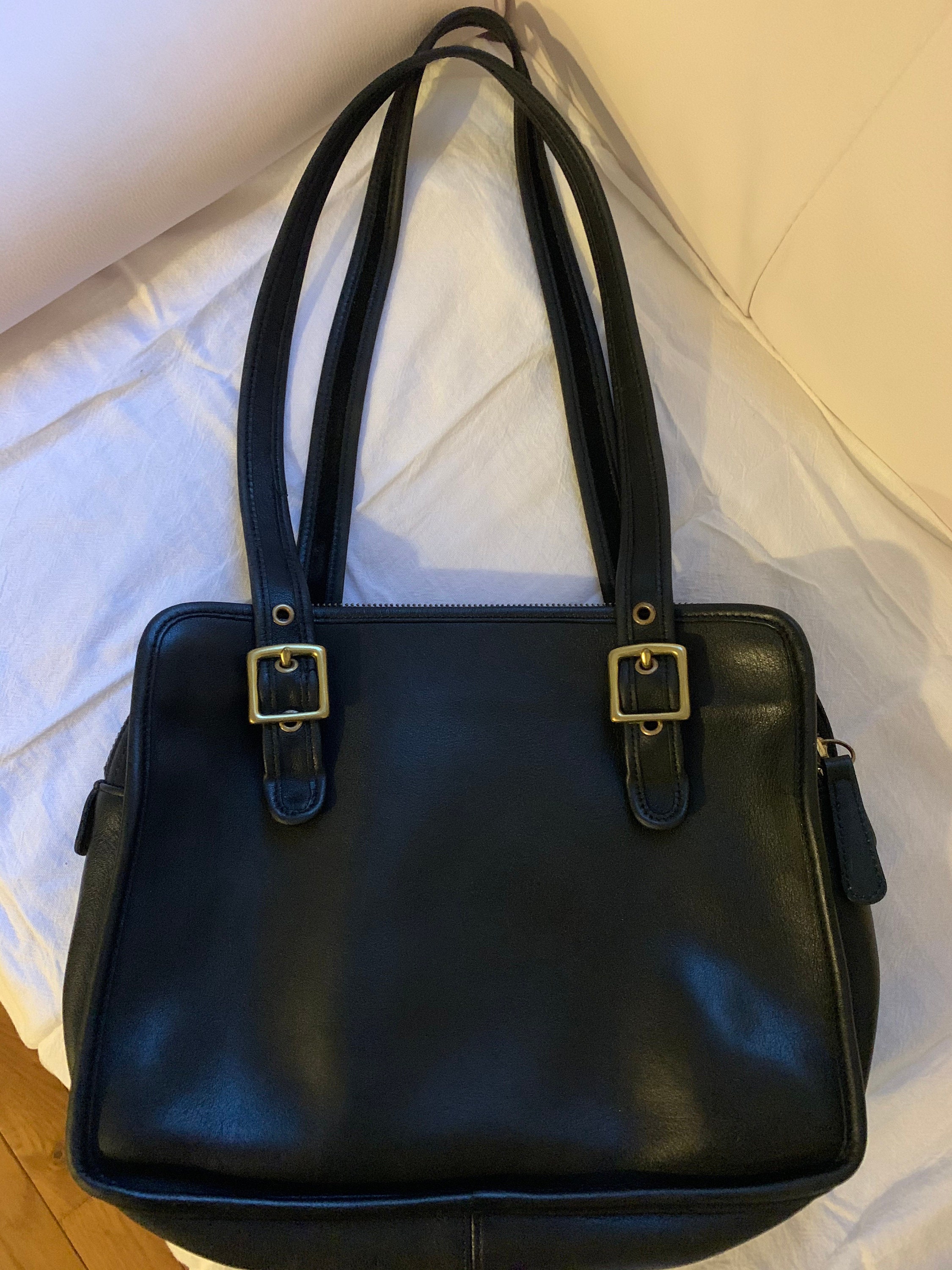 BLACK Vintage COACH Shoulder Bag Serial Number DOD 9163 campestre.al