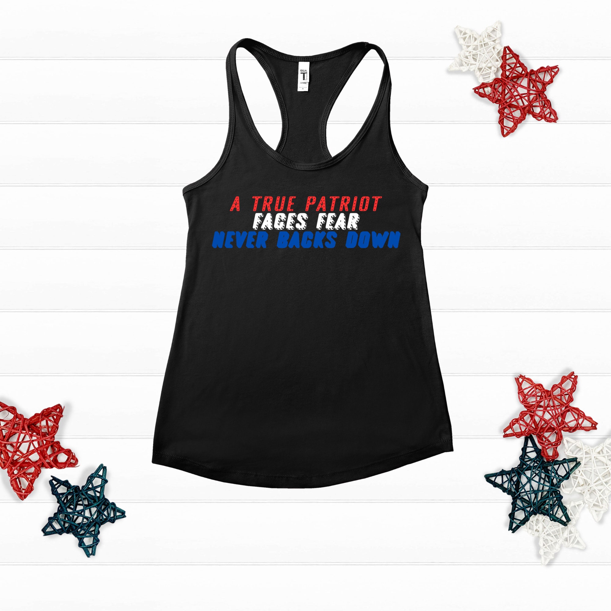 Women's Patriot Workout Top Racerback Tank Women's - Etsy