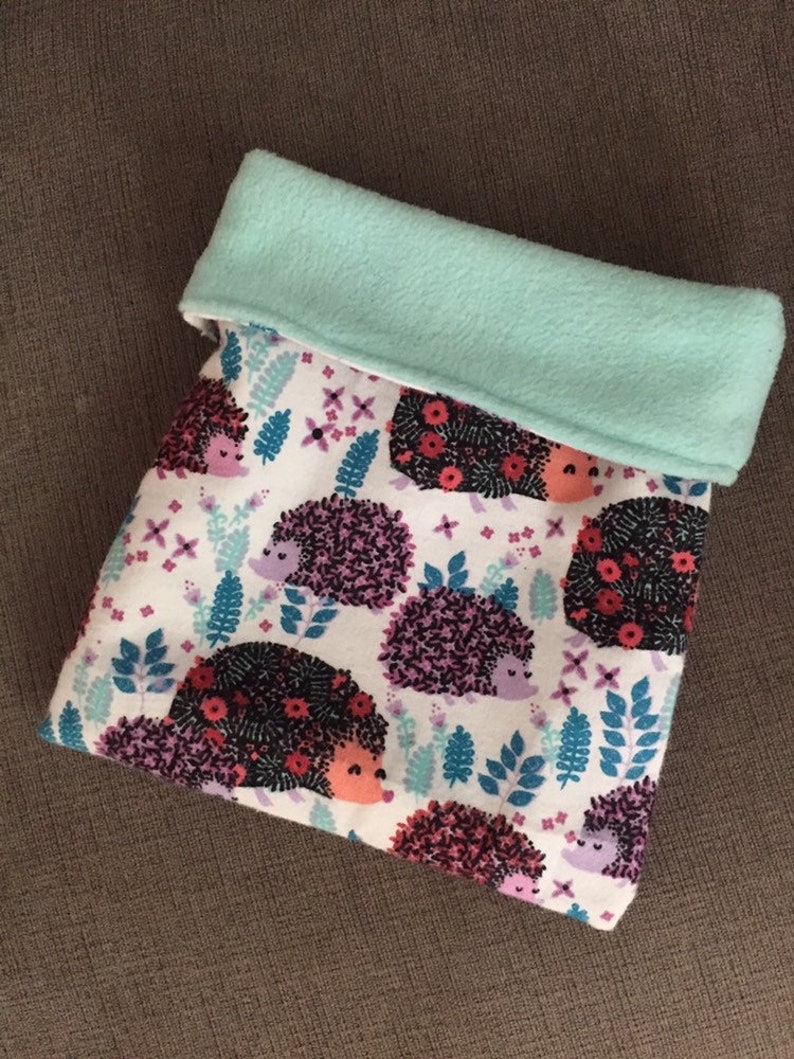 Flower Power Hedgie Snuggle Sack