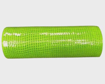 Fabric Mesh: Lime Green  10" x 10 yards