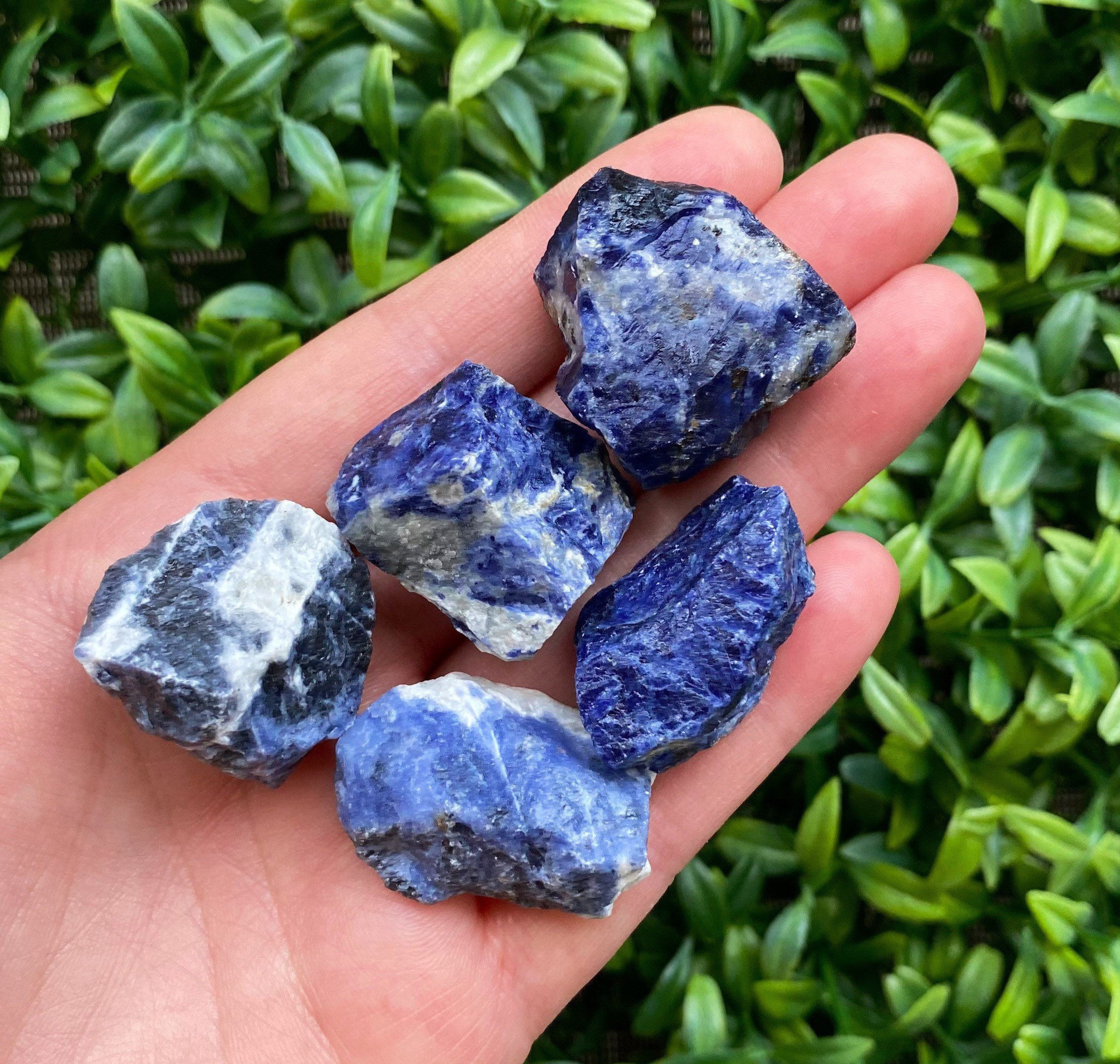 Raw Sodalite Tumble Rough Sodalite Blue Sodalite Raw | Etsy
