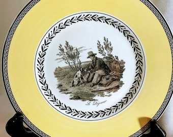 Villeroy & Boch, Made in Germany, Audun Chasse Plate , Fine Villeroy & Boch, Made in Germany, Audun Chasse Plate , Fine