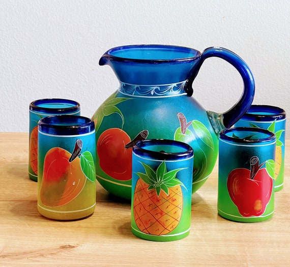 Made in Mexico ビックサイズ ガラス 吹きガラス インテリア