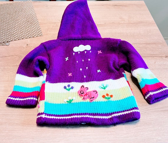 Beautiful Peruvian hand made sweater for kids tha… - image 2