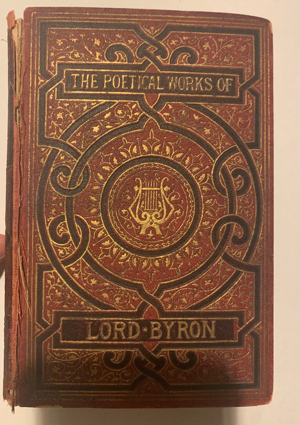 Vintage 19th Century Printing of “ the Poetical Works of Lord Byron ...